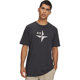 Under Armour 6012783-016 Gri Ua Explor Graphic Ss Erkek Günlük Tişört