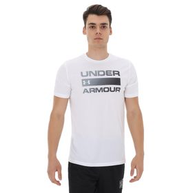 Under Armour A1329582-100 Beyaz Erkek T-Shirt