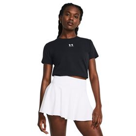 Under Armour Campus Core Siyah Kadın Kısa Kollu T-Shirt