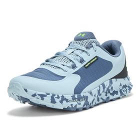 Under Armour Charged Bandit Trail 3 044 Sağanak Gri Liman Mavisi Hiper Yeşil Erkek Spor Ayakkabı