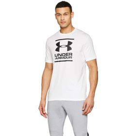 Under Armour Erkek UA GL Foundation Beyaz 100 L SS Tişört