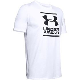 Under Armour Erkek UA GL Foundation Beyaz 100 L SS Tişört