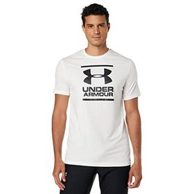 Under Armour Erkek UA GL Foundation Beyaz 100 L SS Tişört