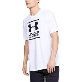 Under Armour Erkek UA GL Foundation Beyaz 100 L SS Tişört