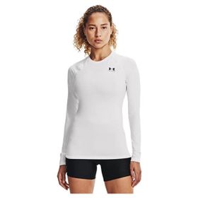 Under Armour HeatGear Compression Beyaz Uzun Kollu Kadın T-Shirt