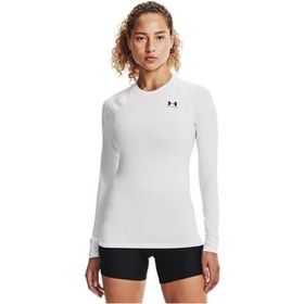 Under Armour HeatGear Compression Beyaz Uzun Kollu Kadın T-Shirt