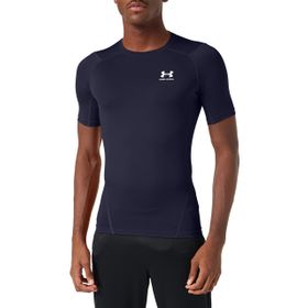 Under Armour HeatGear Compression Kısa Kollu Lacivert Erkek Tişört