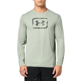 Under Armour Iso-chill Freedom Hook Uzun Kollu Beyaz Erkek Tişört
