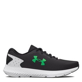 Under Armour Jet Gray Halo Gray Green Screen UA Charged Rogue 3 Erkek Spor Ayakkabı