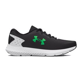 Under Armour Jet Gray Halo Gray Green Screen UA Charged Rogue 3 Erkek Spor Ayakkabı