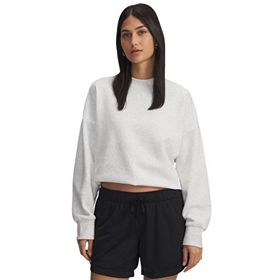 Under Armour Rival Fleece Açık Gri Kadın Oversize Sweatshirt