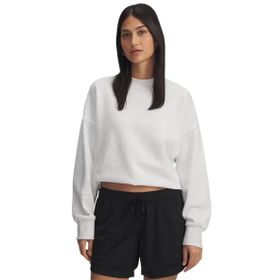 Under Armour Rival Fleece Açık Gri Kadın Oversize Sweatshirt