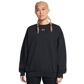 Under Armour Rival Fleece Siyah Kadın Oversize Sweatshirt