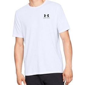 Under Armour Sportstyle Left Chest Ss Beyaz Erkek T-shirt