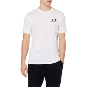 Under Armour Sportstyle Left Chest Ss Beyaz Erkek T-shirt