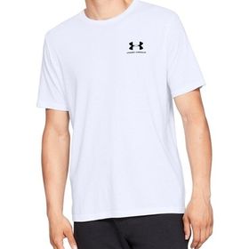 Under Armour Sportstyle Left Chest Ss Beyaz Erkek T-shirt