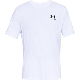 Under Armour Sportstyle Left Chest Ss Beyaz Erkek T-shirt