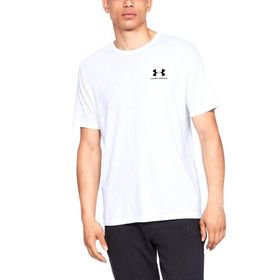 Under Armour Sportstyle Left Chest Ss Beyaz Erkek T-shirt