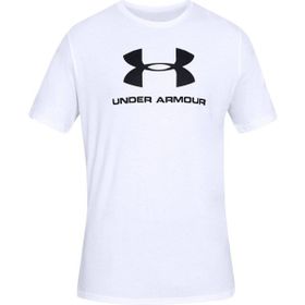 Under Armour Sportstyle Logo Beyaz Kısa Kollu Erkek Tişört