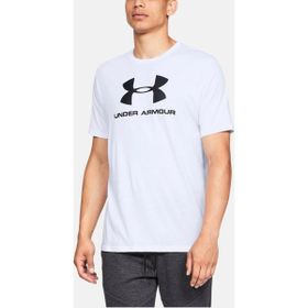 Under Armour Sportstyle Logo Ss Beyaz Erkek T-Shirt