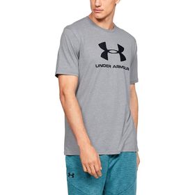 Under Armour Sportstyle Logo Ss-Gry Gri Erkek T-Shirt
