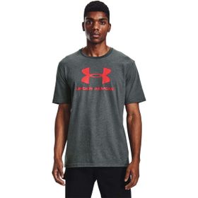 Under Armour Sportstyle Logo Ss-Gry Gri Erkek T-Shirt