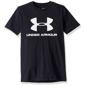 Under Armour Sportstyle Logo Ss Siyah Erkek Çocuk T-shirt