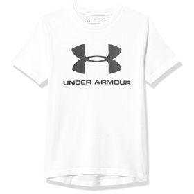 Under Armour Sportstyle Logo Ss-Wht Beyaz Erkek Çocuk T-Shirt