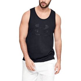 Under Armour Sportstyle Logo Tank Siyah Erkek Atlet