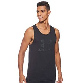 Under Armour Sportstyle Logo Tank Siyah Erkek Atlet