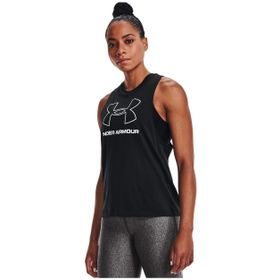 Under Armour Sportstyle Logo Tank Siyah Erkek Atlet