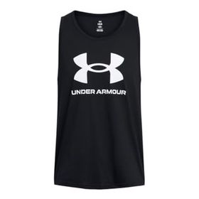 Under Armour Sportstyle Logo Tank Siyah Erkek Atlet