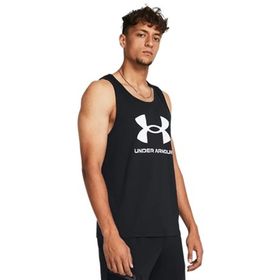 Under Armour Sportstyle Logo Tank Siyah Erkek Atlet