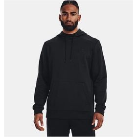 Under Armour UA Armour Fleece FZ Black-Black Hoodie Erkek Sweatshirt