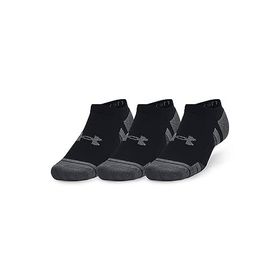 Under Armour UA Performance Cotton 3pk NS Black Black Pitch Gray Unisex Yetişkin Çorap