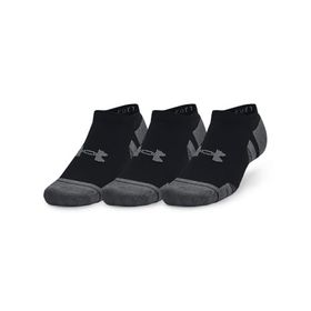 Under Armour UA Performance Cotton 3pk NS Black Black Pitch Gray Unisex Yetişkin Çorap