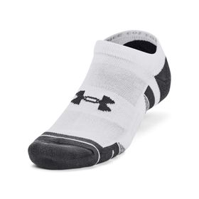 Under Armour UA Performance Cotton 3pk NS White White Mod Gray Unisex Yetişkin Çorap