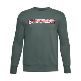 Under Armour UA Rival Fleece Box Siyah Erkek Sweatshirt