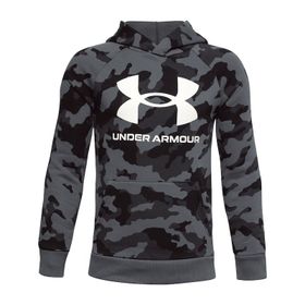 Under Armour UA Rival Fleece Box Siyah Erkek Sweatshirt