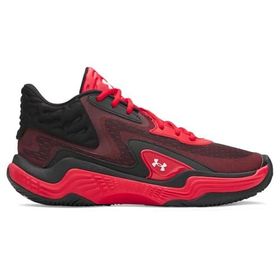 Under Armour UA Spawn 7 Mid 6000753-600 Kırmızı Erkek Basketbol Spor Ayakkabı