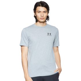 Under Armour UA Sportstyle Lc Ss Gri Erkek T-Shirt