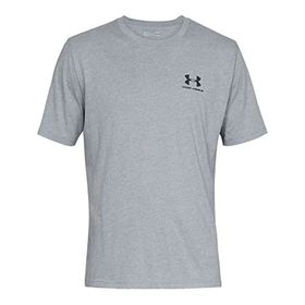 Under Armour UA Sportstyle Lc Ss Gri Erkek T-Shirt