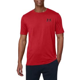 Under Armour UA Sportstyle LC SS Kırmızı Erkek T-Shirt