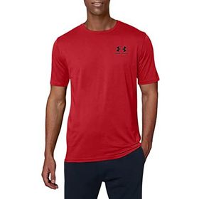 Under Armour UA Sportstyle LC SS Kırmızı Erkek T-Shirt