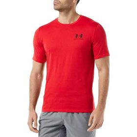 Under Armour UA Sportstyle LC SS Kırmızı Erkek T-Shirt