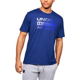 Under Armour Ua Team Issue Wordmark Ss Mavi Erkek T-shirt