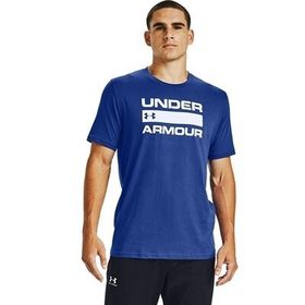 Under Armour Ua Team Issue Wordmark Ss Mavi Erkek T-shirt