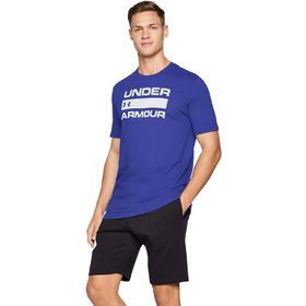 Under Armour Ua Team Issue Wordmark Ss Mavi Erkek T-shirt