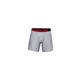 Under Armour Ua Tech 6 in 2 Pack Mod Gray Light Heather - Jet Gray Light Gri Erkek Boxer