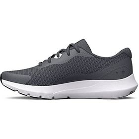 Under Armour UA W Surge 3 Pitch Gray White Cerise Kadın Ayakkabı